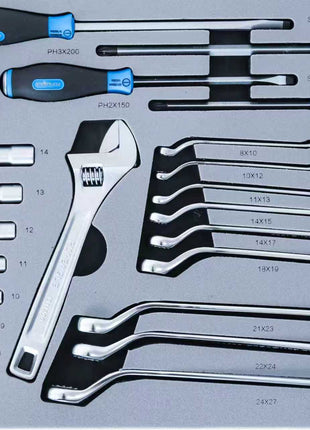 FLY-EAGLE 371-osaline professionaalne tööriistakomplekt