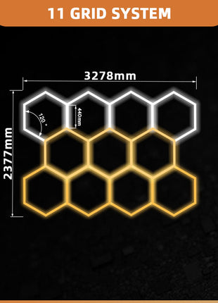 Hexagon 11 - 3CCT Dimmable