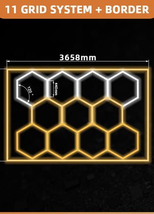 Hexagon 11B - 3CCT Dimmable