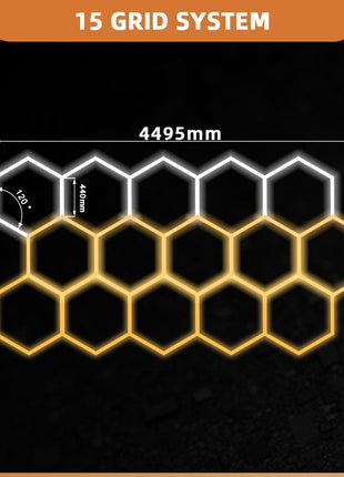 Hexagon 15 - 3CCT Dimmable