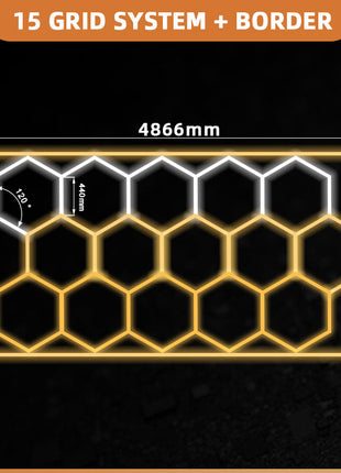 Hexagon 15B - 3CCT Dimmable