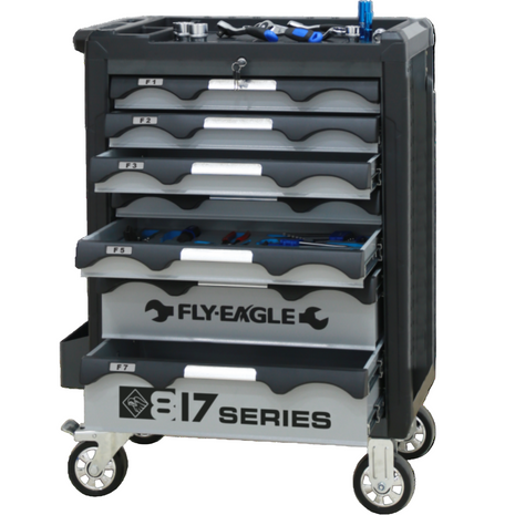 FLY-EAGLE Tool Trolley (Without tools) FY-817