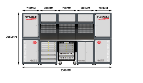 FLY-EAGLE Modular Tool Cabinet 7750G