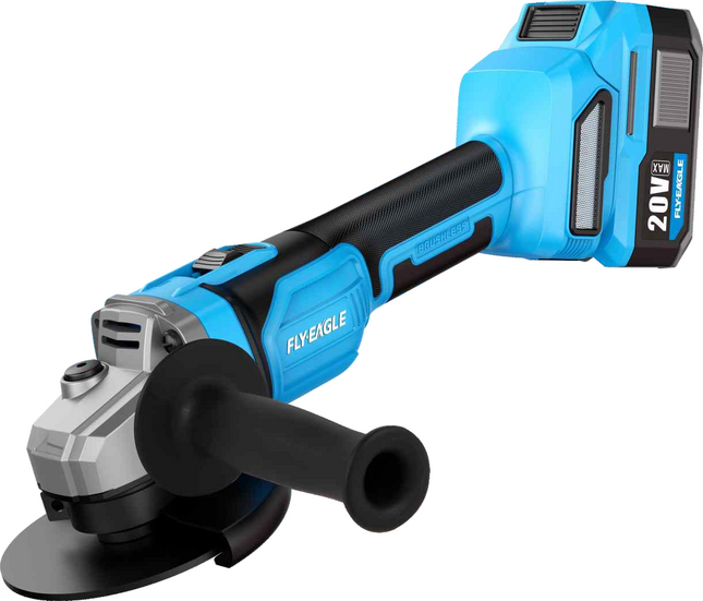 FLY-EAGLE 20V Cordless Brushless Angle Grinder