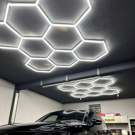Hexagon light 8 grid system
