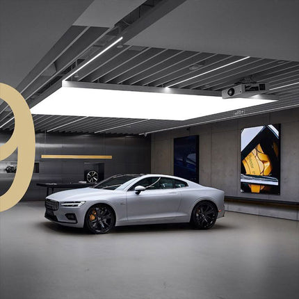 Stretch Ceiling Lighting for Garages