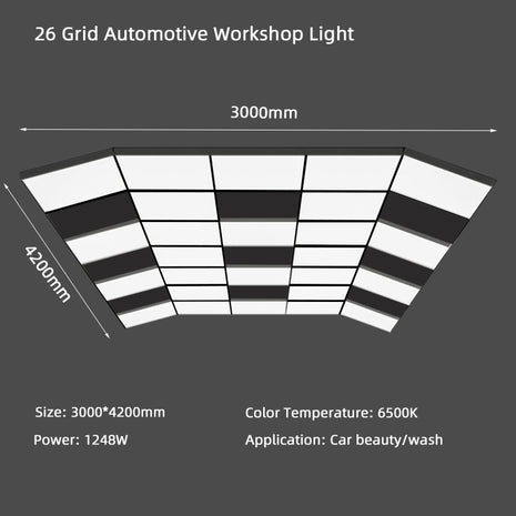26 Grid Automotive Workshop Light