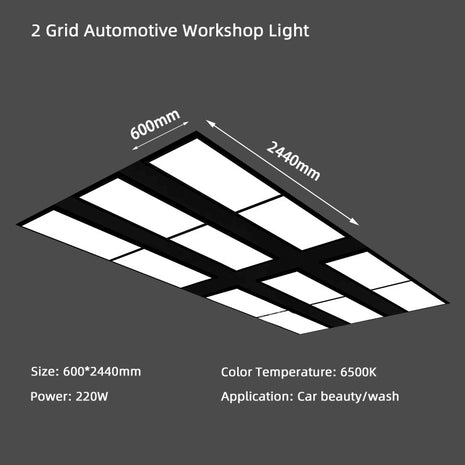 2 Grid Automotive Workshop Light