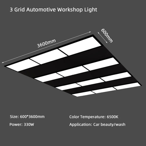 3 Grid Automotive Workshop Light
