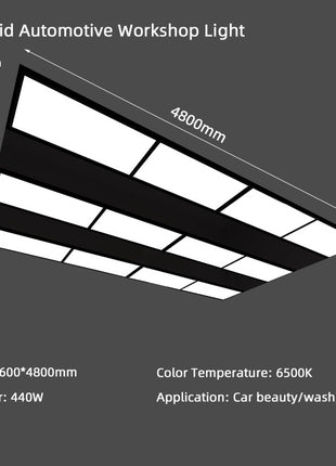 4 Grid Automotive Workshop Light