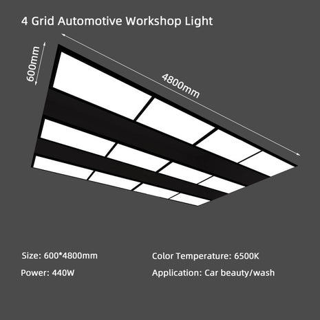 4 Grid Automotive Workshop Light