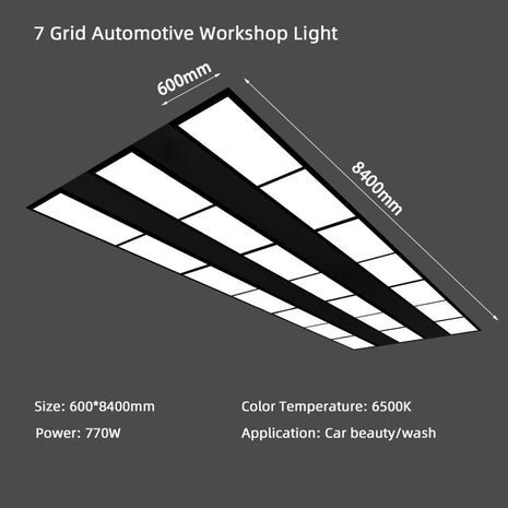 7 Grid Automotive Workshop Light
