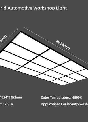 16 Grid Automotive Workshop Light