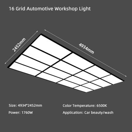 16 Grid Automotive Workshop Light