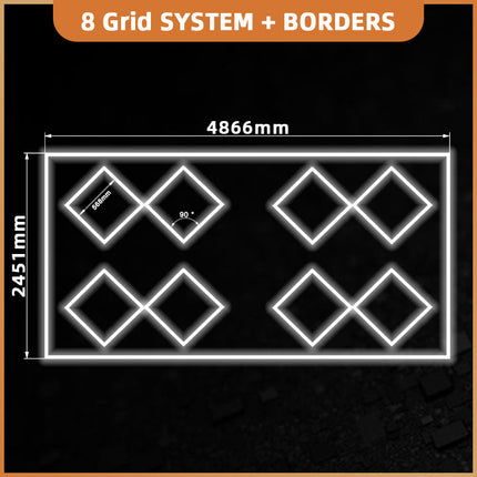 Diamond 8 Grid LED Lighting System