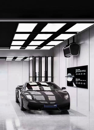 9 Grid Automotive Work shop Light