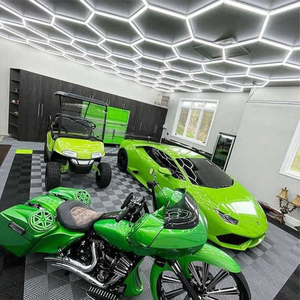 Hexagon light 25 grid system