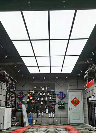 16 Grid Automotive Workshop Light w/frame