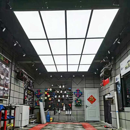 16 Grid Automotive Workshop Light w/frame