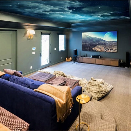 Stretch Ceiling Lighting for Living Room