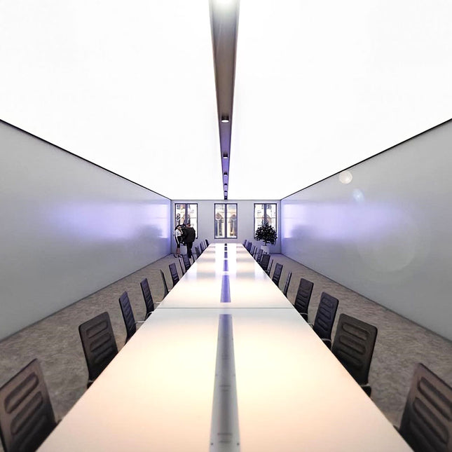 Stretch Ceiling Lighting for Conference Room