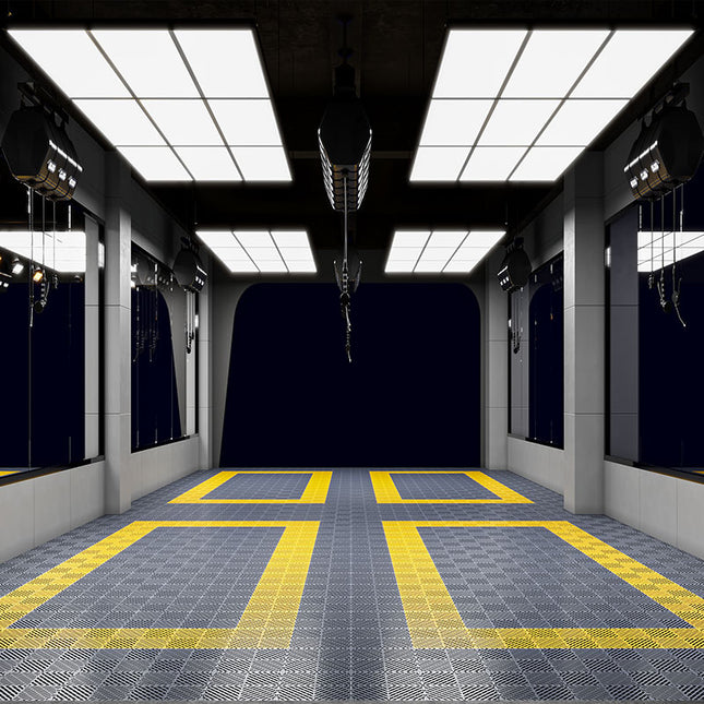 9 Grid Automotive Workshop Light