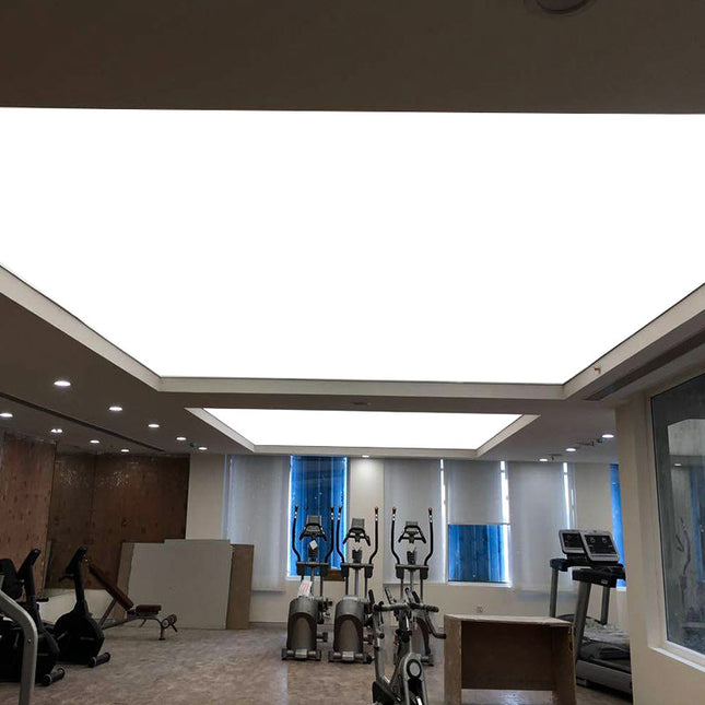 Stretch Ceiling Lighting for Gym