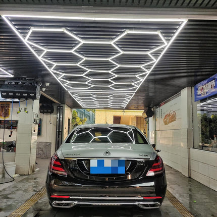 3CCT Dimmable 14 Hexagon Lights w/border