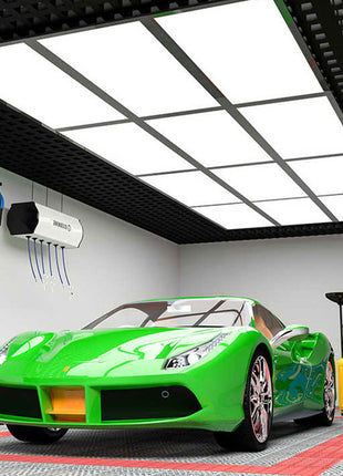 12 Grid Automotive Work Shop Light