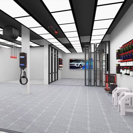 8 Grid Automotive Workshop Light