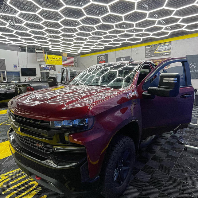 Hexagon light 61 grid system