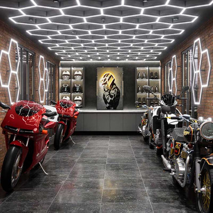Hexagon light 61 grid system