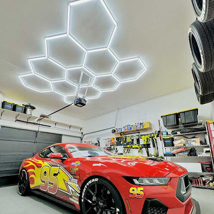 Hexagon light 11 grid system