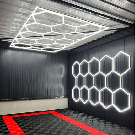 3CCT Dimmable 14 Hexagon Lights w/border