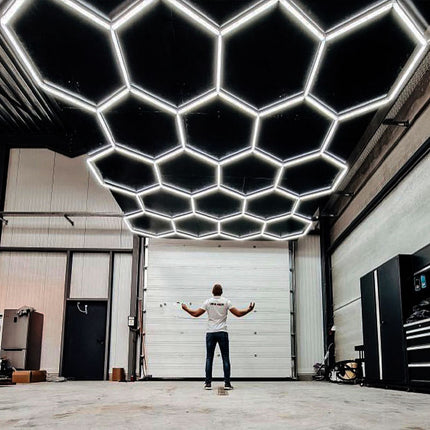 3CCT Dimmable 18 Hexagon Lights System