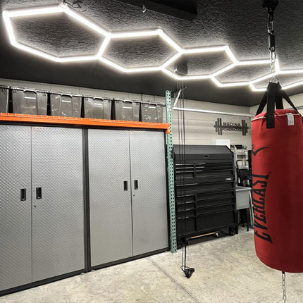 5 grid hexagon light system