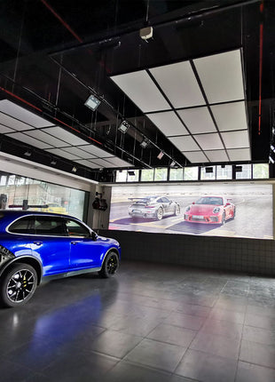 12 Grid Automotive Work Shop Light w/frame