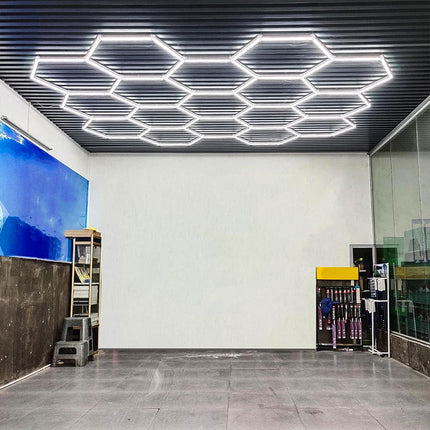 3CCT Dimmable 18 Hexagon Lights System