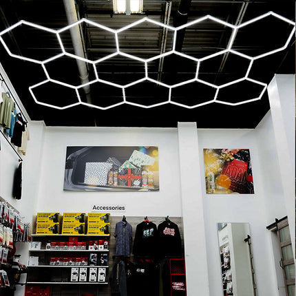 3CCT Dimmable 14 Hexagon Lights System