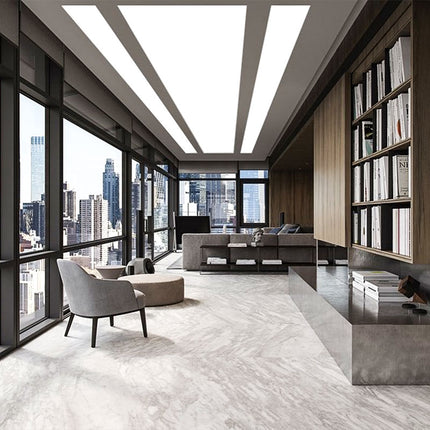 Stretch Ceiling Lighting for Living Room