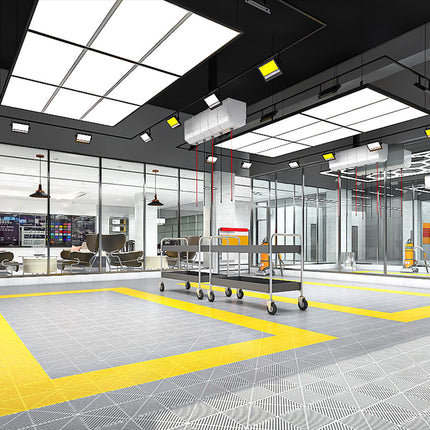 9 Grid Automotive Workshop Light w/frame