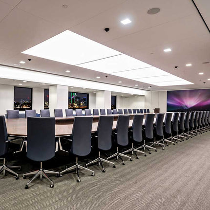 Stretch Ceiling Lighting for Conference Room