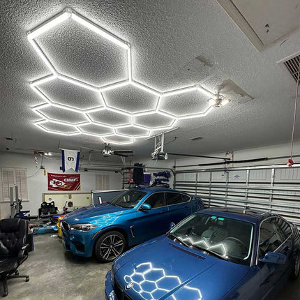 Hexagon light 11 grid system