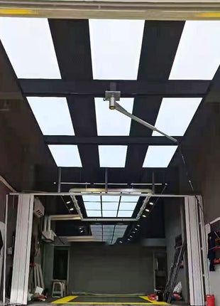 9 Grid Automotive Workshop Light w/honeycomb panel