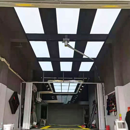 9 Grid Automotive Workshop Light w/honeycomb panel