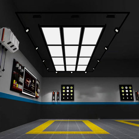 12 Grid Automotive Workshop Light w/border