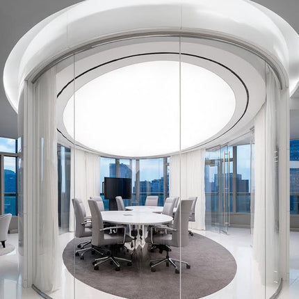 Round Stretch Ceiling Lighting