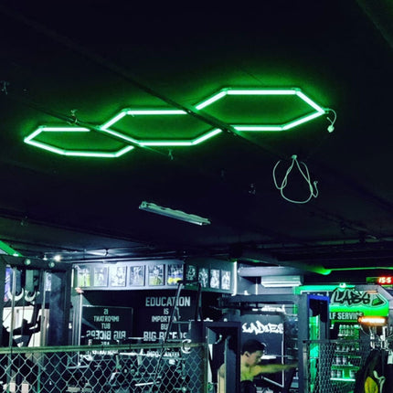 RGB 3 grid hexagon lights system