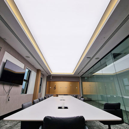 Stretch Ceiling Lighting for Conference Room