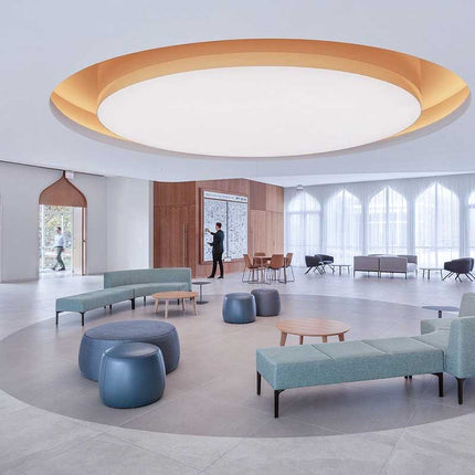 Round Stretch Ceiling Lighting